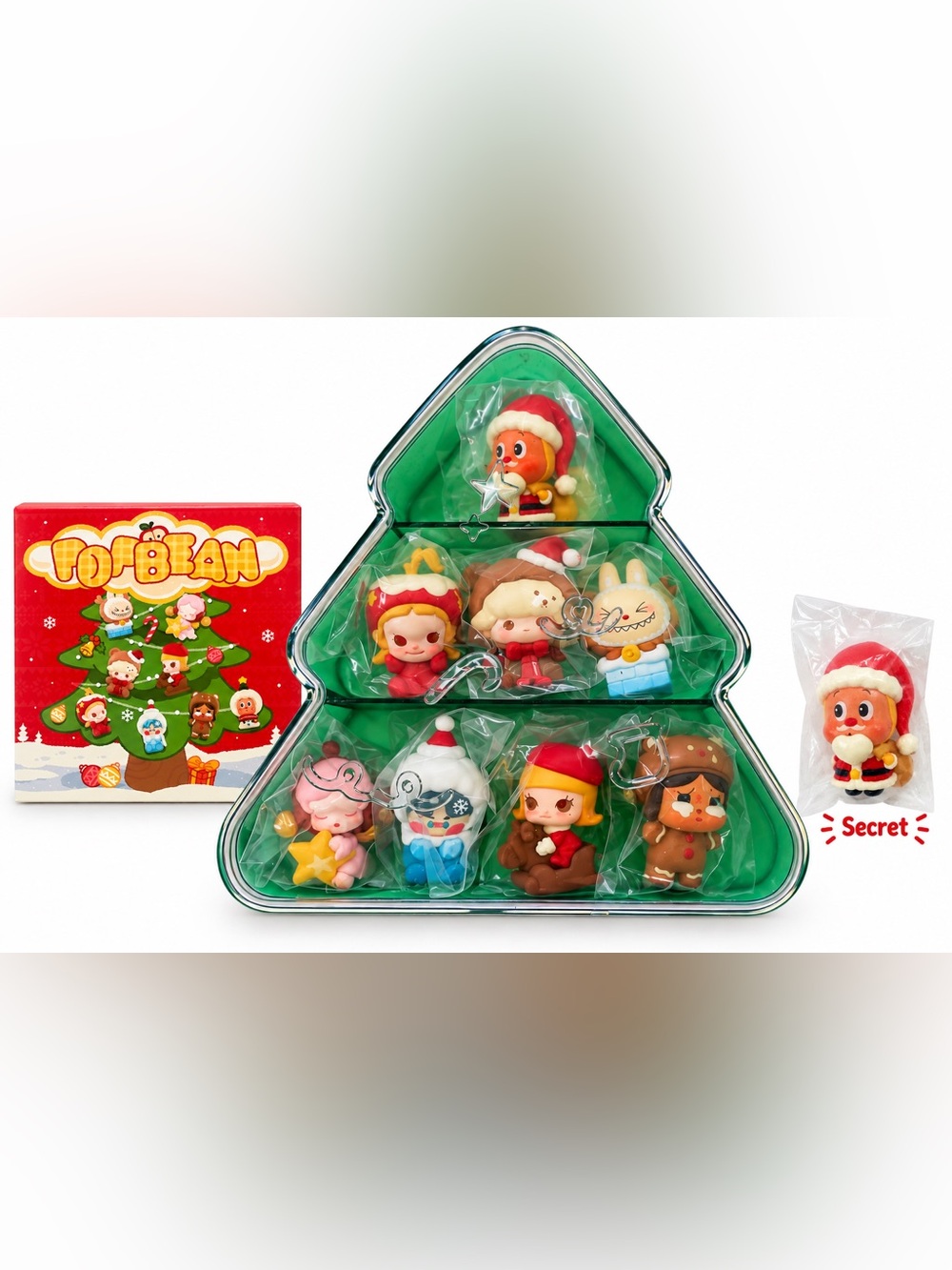 Secret Included -Entire Confirmed Pop Bean Christmas Tree!